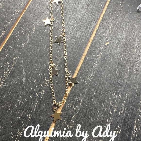 Alquimia Gold Star Necklace - Picture 2 of 2